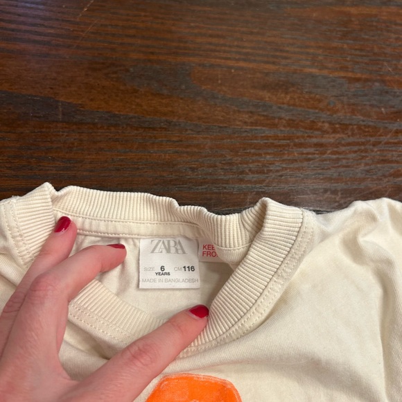 Boys Zara Kids Tees and Striped Pants Set - Picture 2 of 8